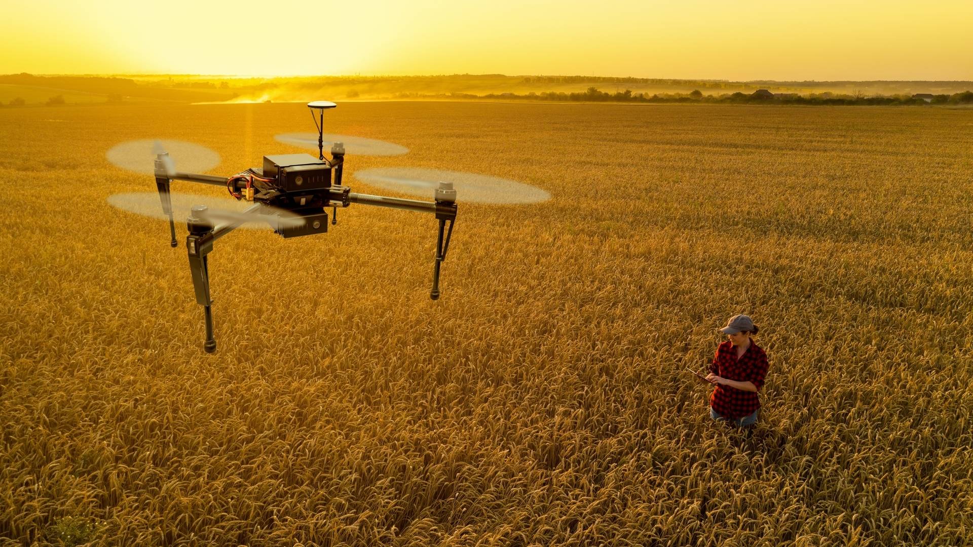 Using Drones in Agriculture and Natural Resources