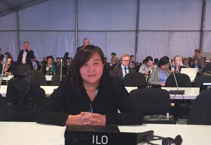 Mito Tsukamoto, Chief of the Development and Investment Department of the International Labour Organization (ILO). Photo: ILO