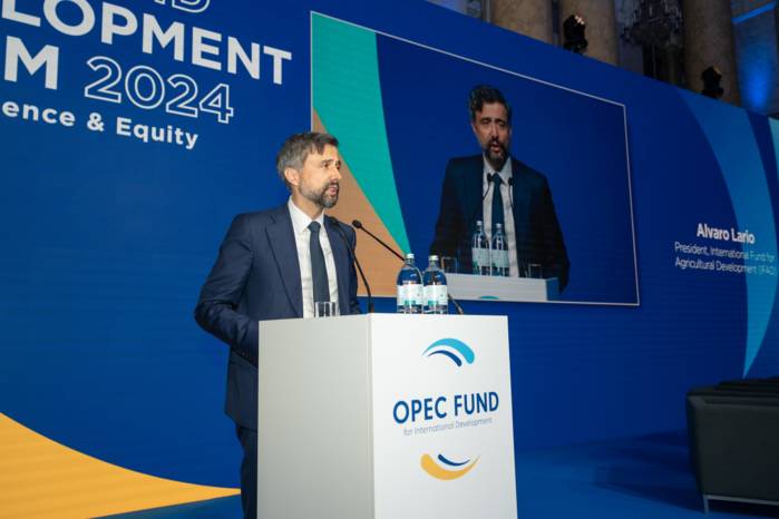 Alvaro Lario at the 2024 OPEC Fund Development Forum