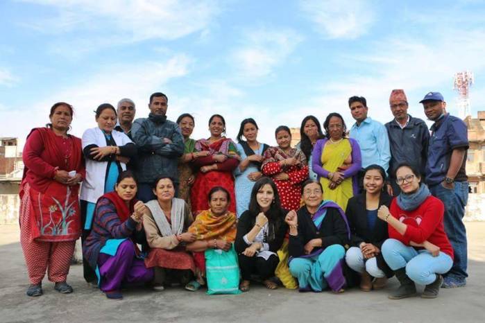 Bonita Sharma in Nepal Bonita Sharma in Nepal