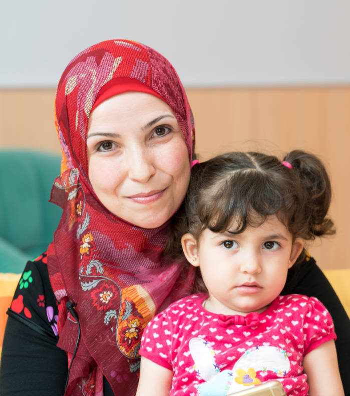 Together with her children, Haifaa from Syria has been living at the facilities of Wieder Wohnen in Vienna since March 2016. Haifaa came to Austria to be reunited with her husband, who arrived some months ahead of his family.